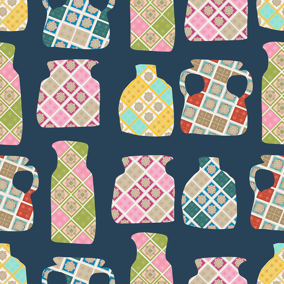 Thumbnail: Urn Majolica Blue