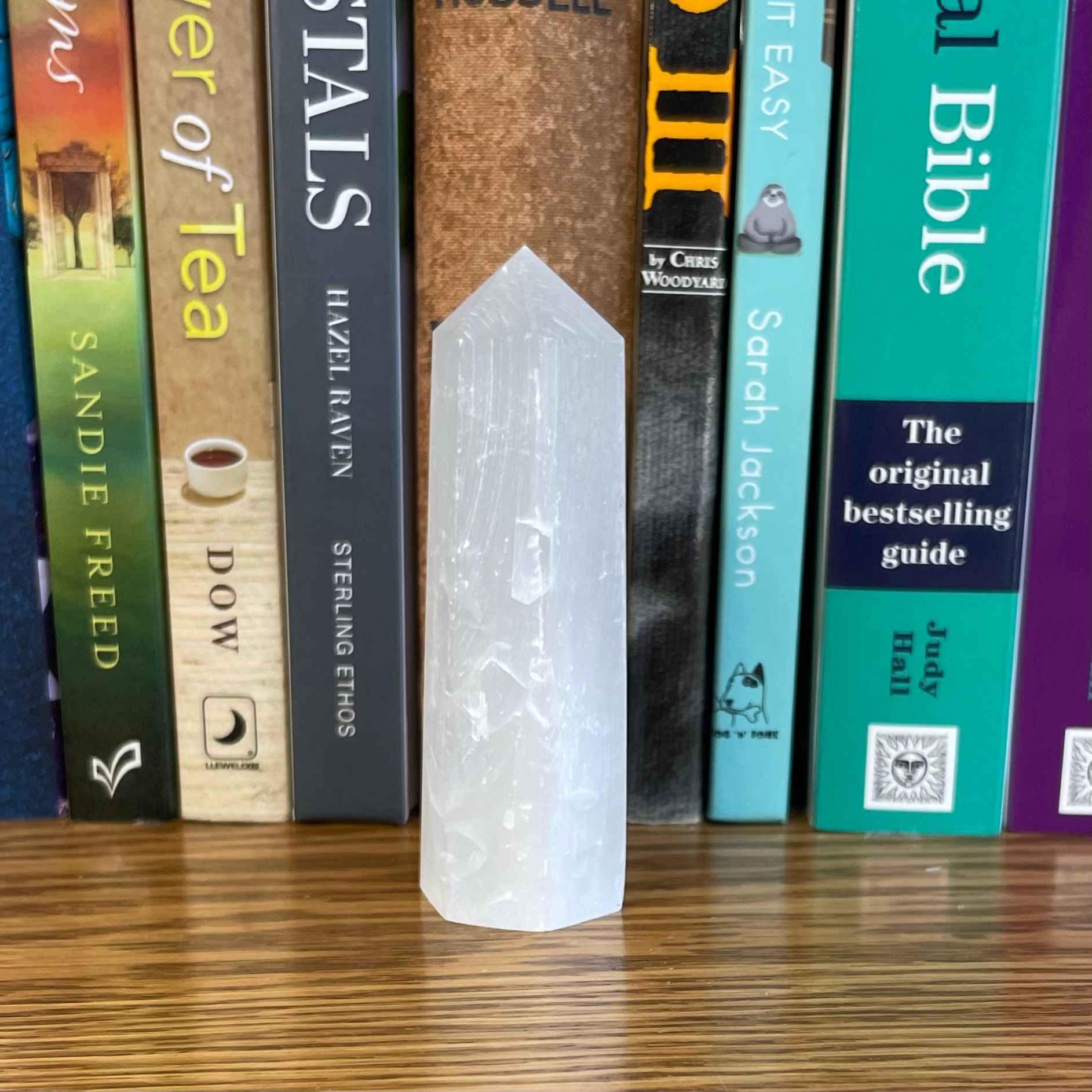 Satin Spar Selenite Tower