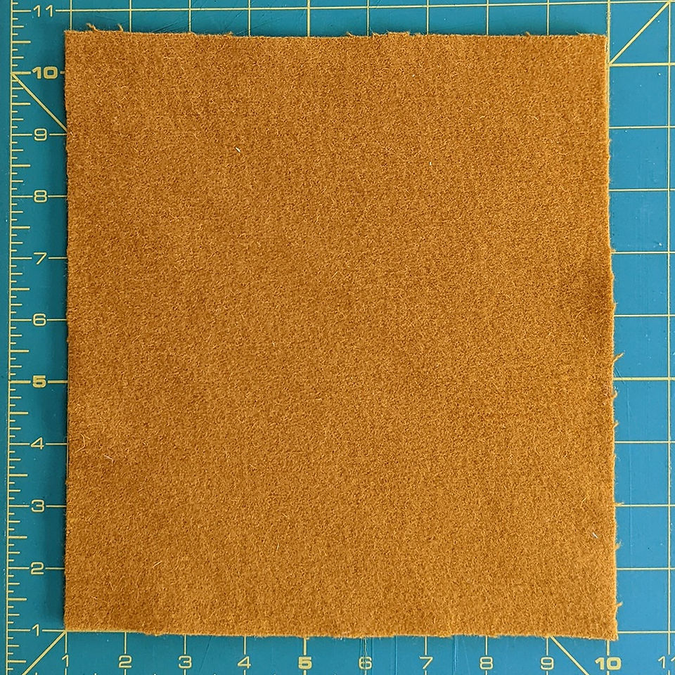 Gold washed Lanacot wool