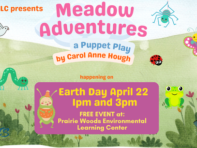 4/22 Meadow Adventures puppet play at PWELC