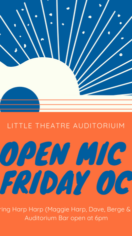 Open Mic Fri Oct 8