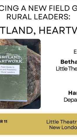 Heartland, Heartwork Book Tour: New London