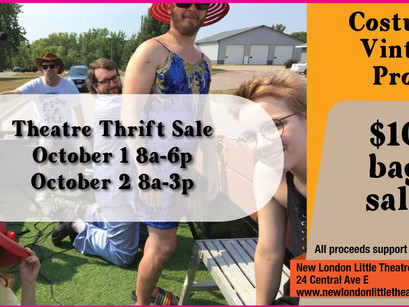 Theatre Thrift Sale Today!