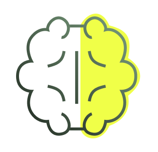 Icon of a brain representing "rooted in science"