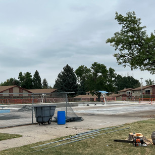 CW pool construction