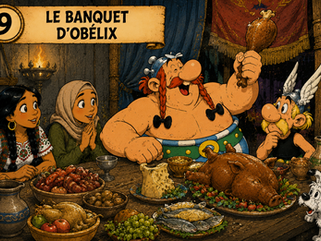 Travail n°9 — Le banquet d’Obélix