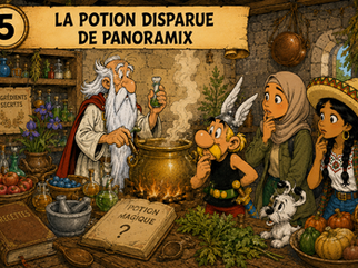 Travail n°5 — La potion disparue de Panoramix