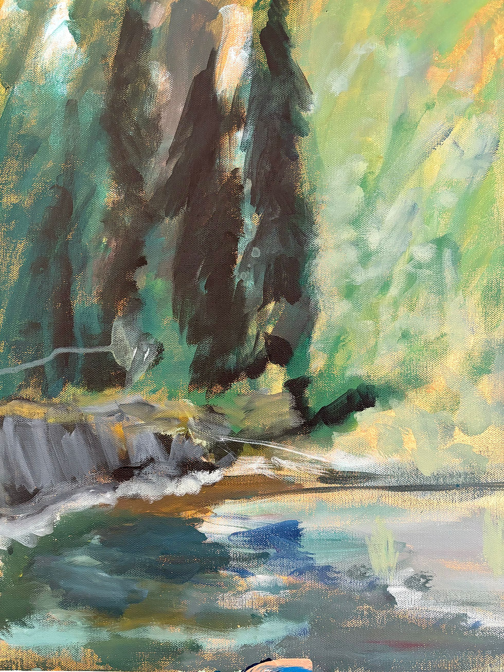 Majestic Redwoods meet the Eel River