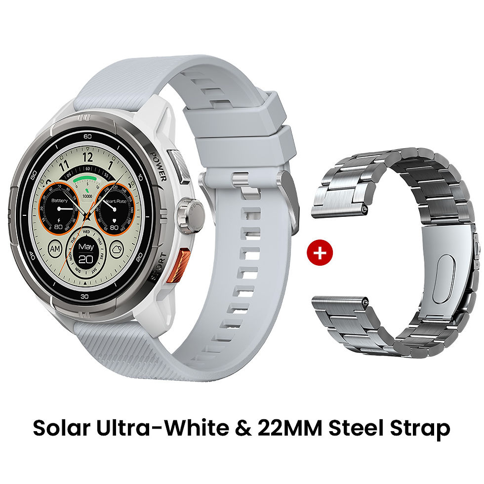 Thumbnail: HAYLOU Solar Ultra GPS Smartwatch 1.6” AMOLED Display 5ATM Waterproof Built-in