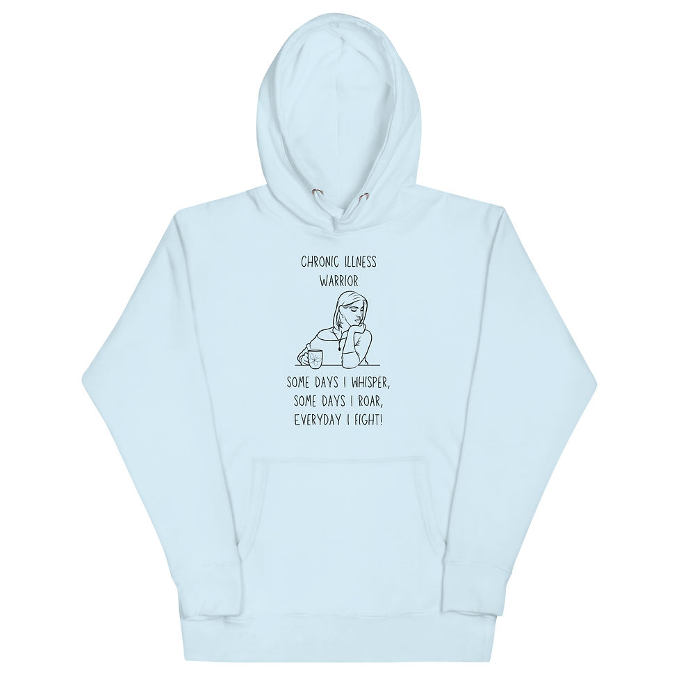 Thumbnail: Chronic Illness Warrior, Hoodie