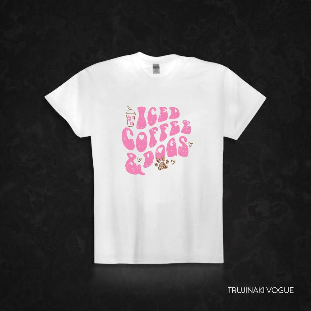 Iced Coffee & Dogs Shirt