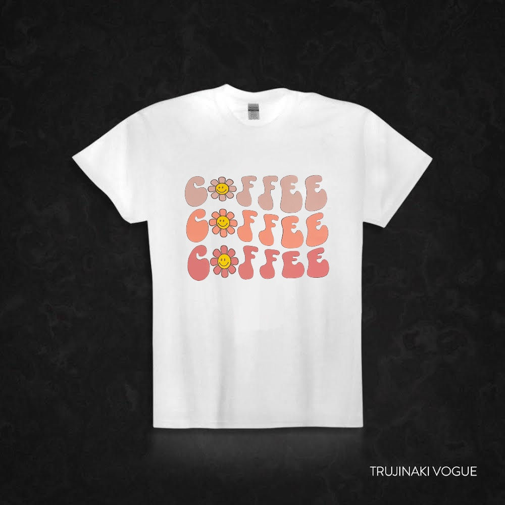 Coffee & Flower Shirt