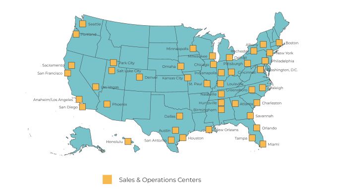 Our National Footprint