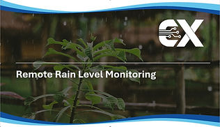 Remote Rain Level Monitoring