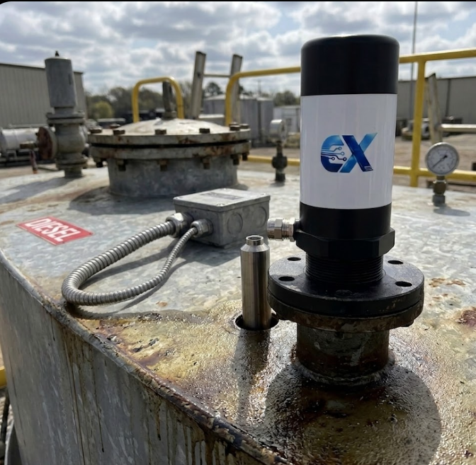 ellenex submersible level sensor for remote diesel tank level monitoring