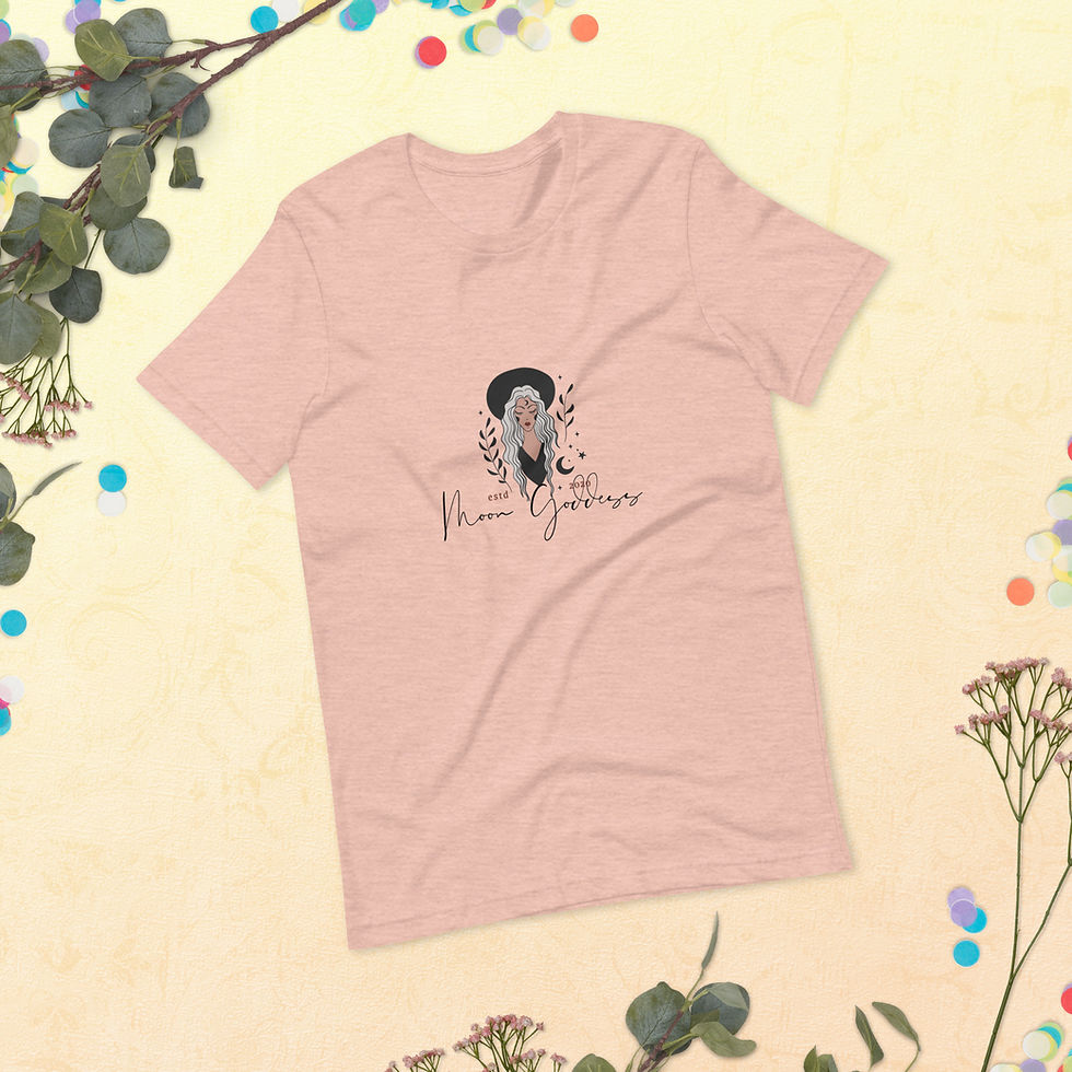 Thumbnail: ESTD. Moon Goddess Unisex T-shirt