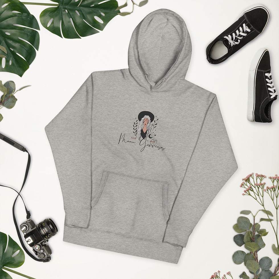 Thumbnail: ESTD. Moon Goddess Unisex Hoodie