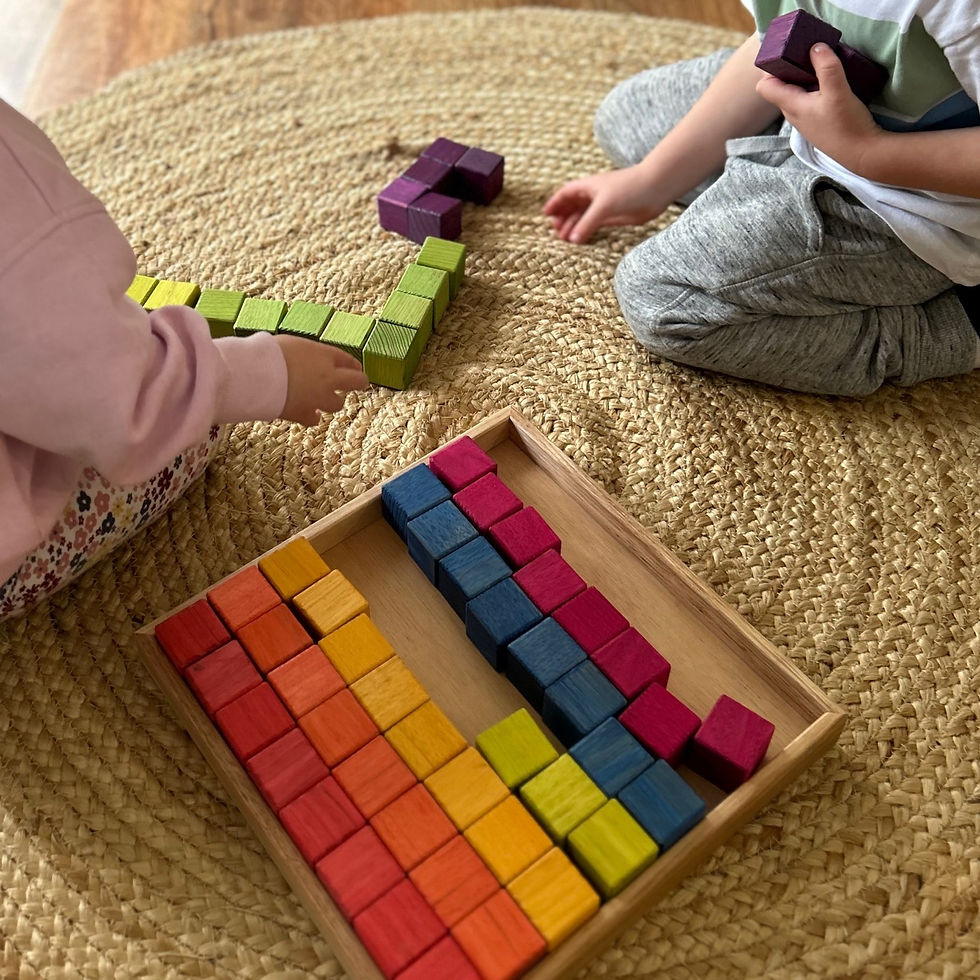 Thumbnail: Large coloured block set