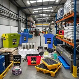 Spillguard spill solutions at JCEntrep