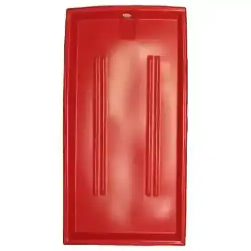 Red extra-long geyser drip tray