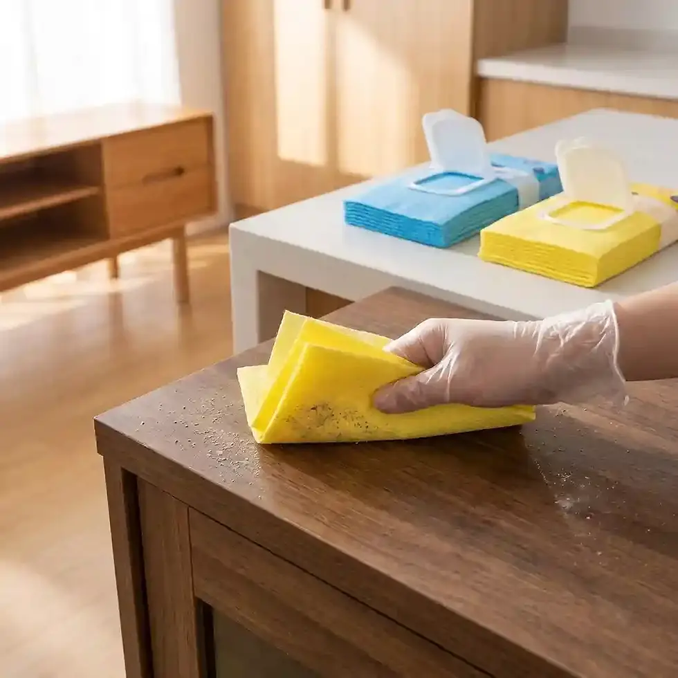 Thumbnail: dust control cleaning cloth