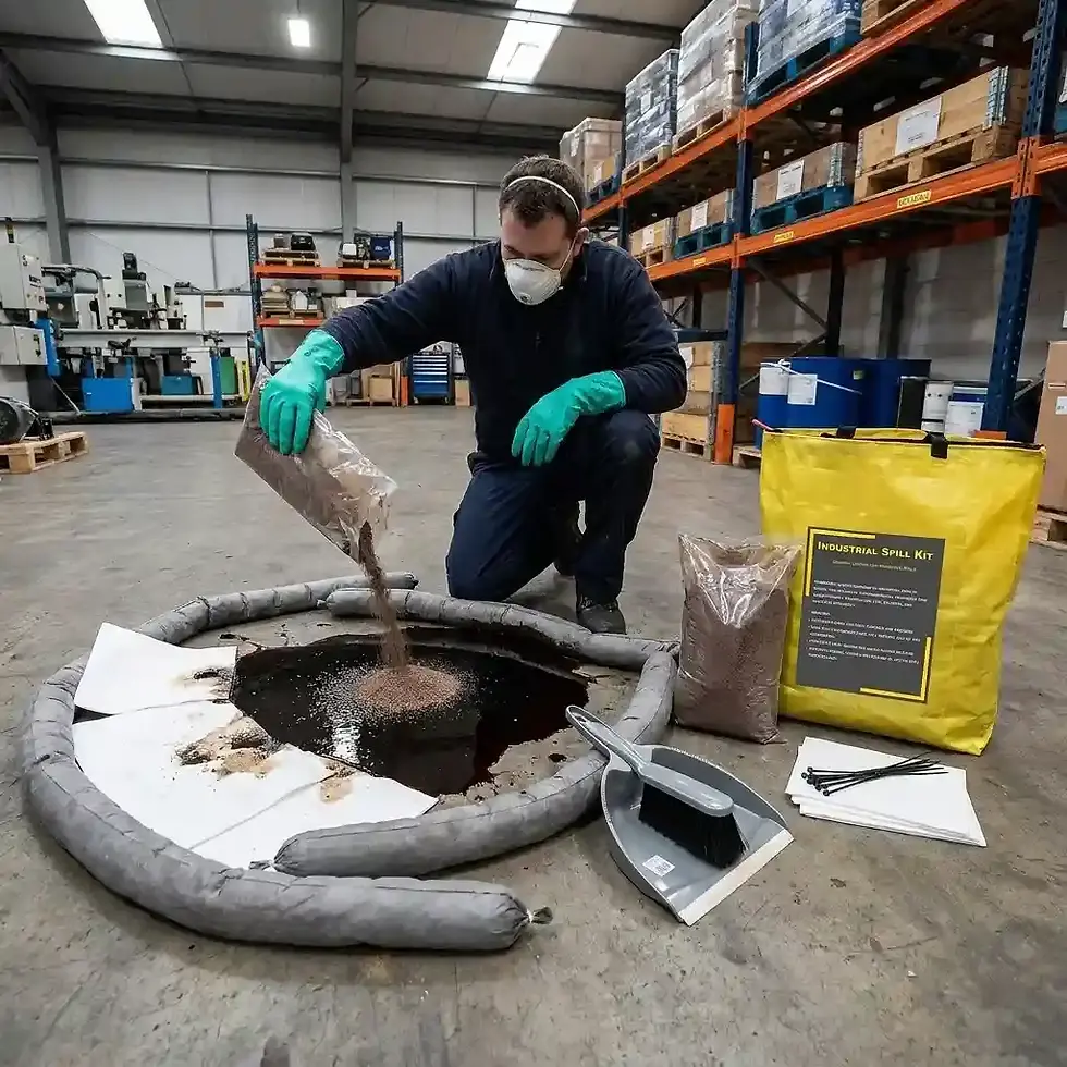 Thumbnail: 80L spill kit South Africa industrial and commercial spill response and cleanup solution