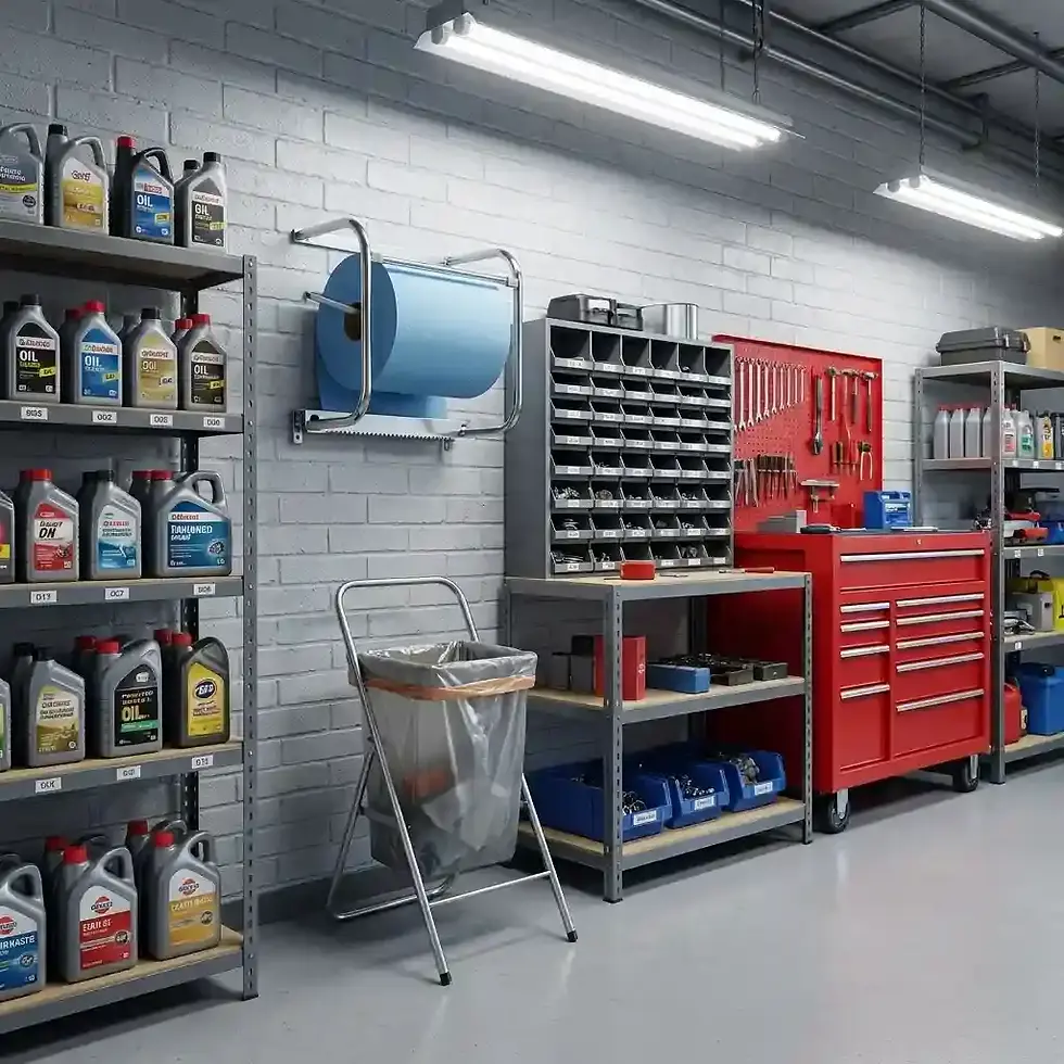 Thumbnail: industrial paper towel roll dispenser floor stand and wall mount for cleaning and spill wiping