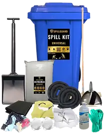 240L universal spill kitfor industrial settings for oil and chemicals