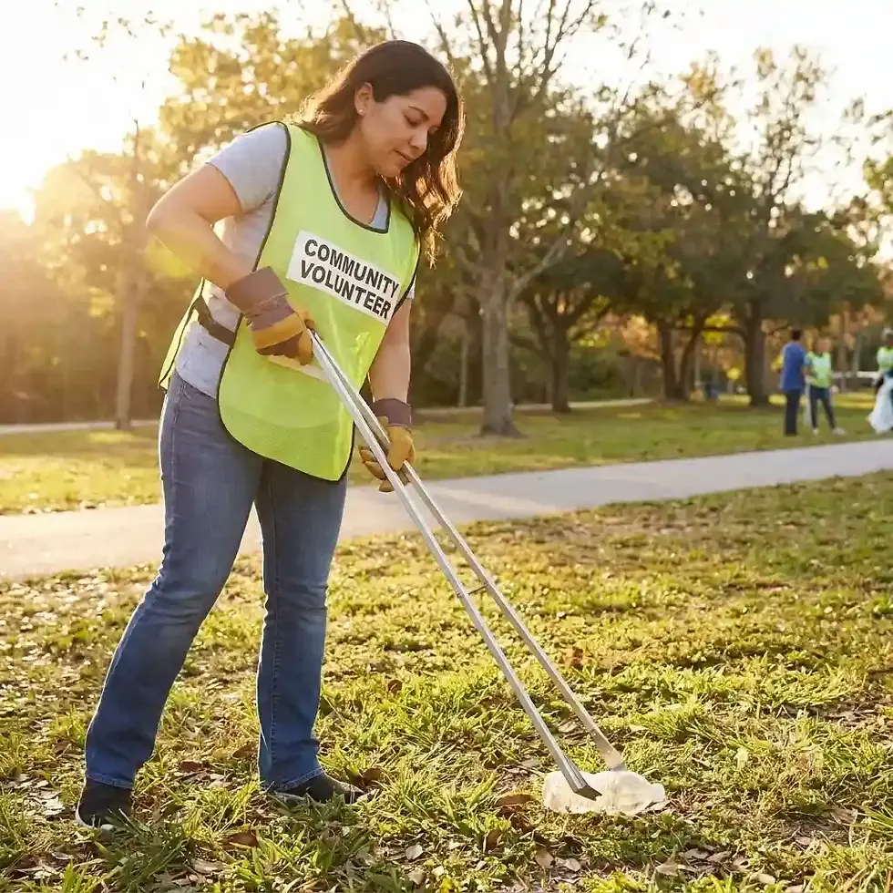 Thumbnail: metal litter picker South Africa for waste management and cleaning operations