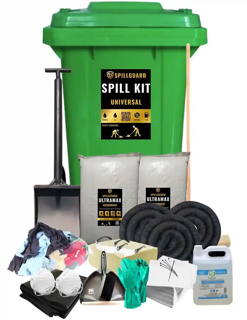 JCEntrep 360L deluxe spill kit with full contents