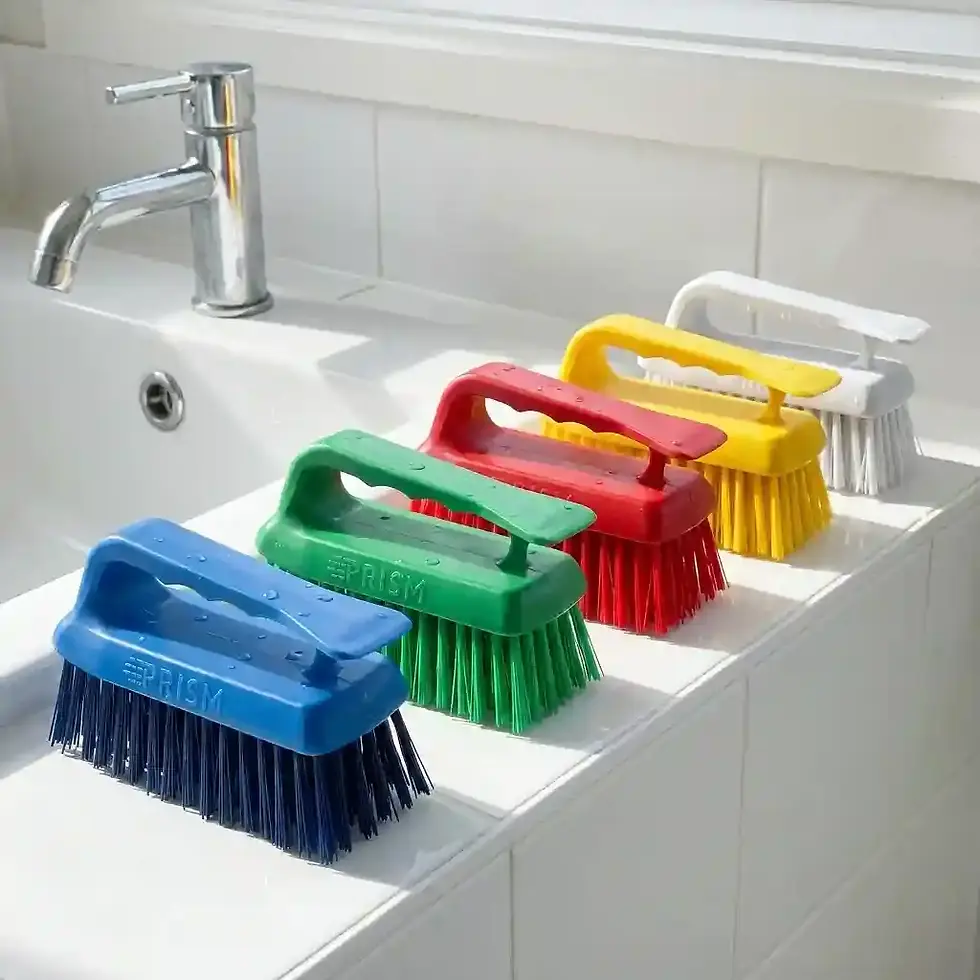 Thumbnail: haccp iron cleaning brush hard bristle