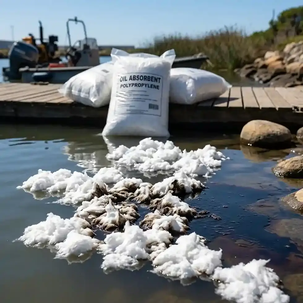 Thumbnail: oil spill absorbent South Africa