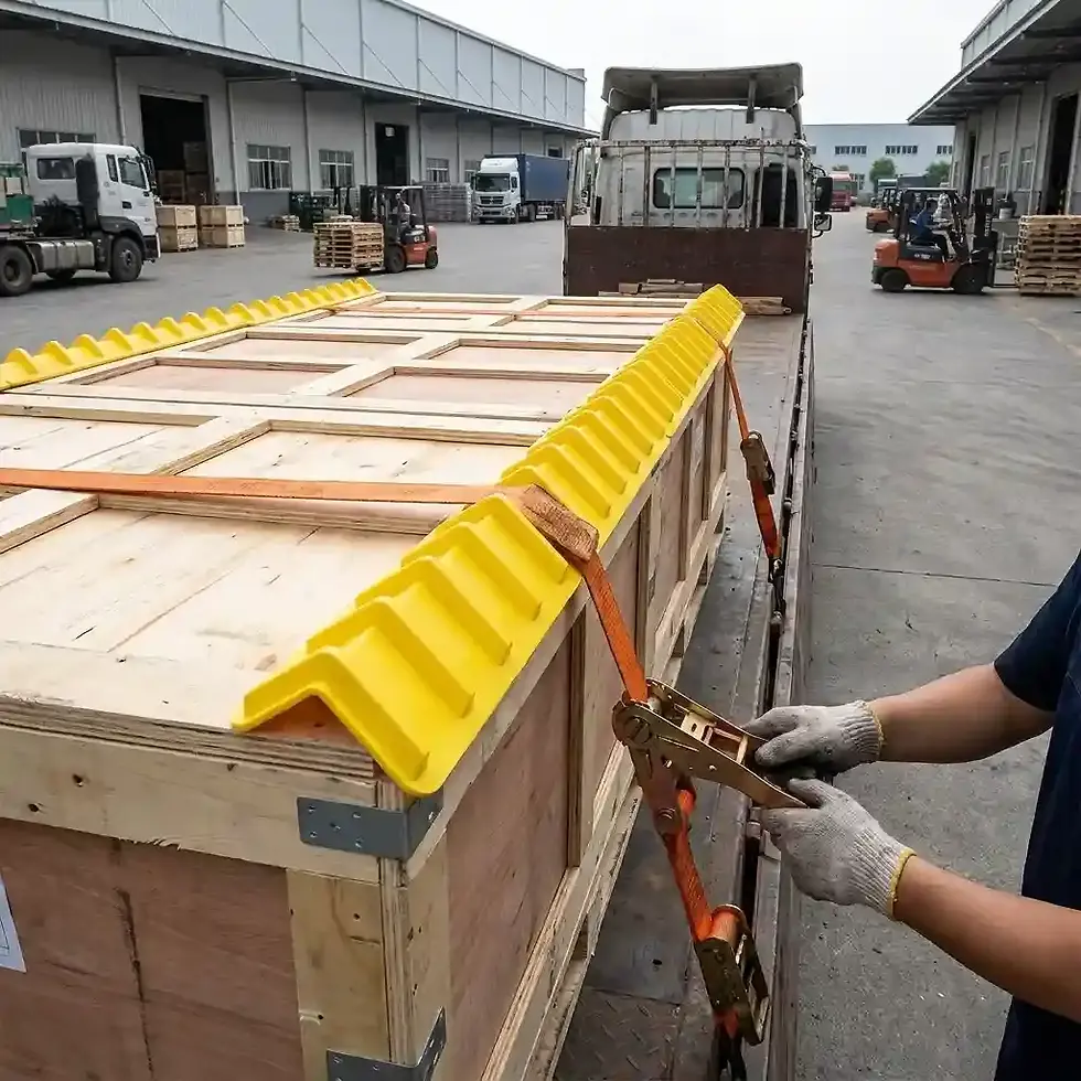 2m corner load protector for trucks heavy duty edge guard 3.2kg for cargo protection