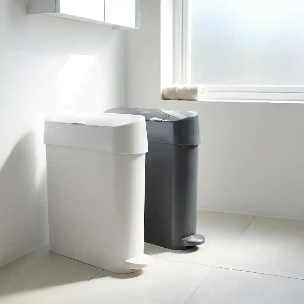 Breeze sani bin 22 litre white
