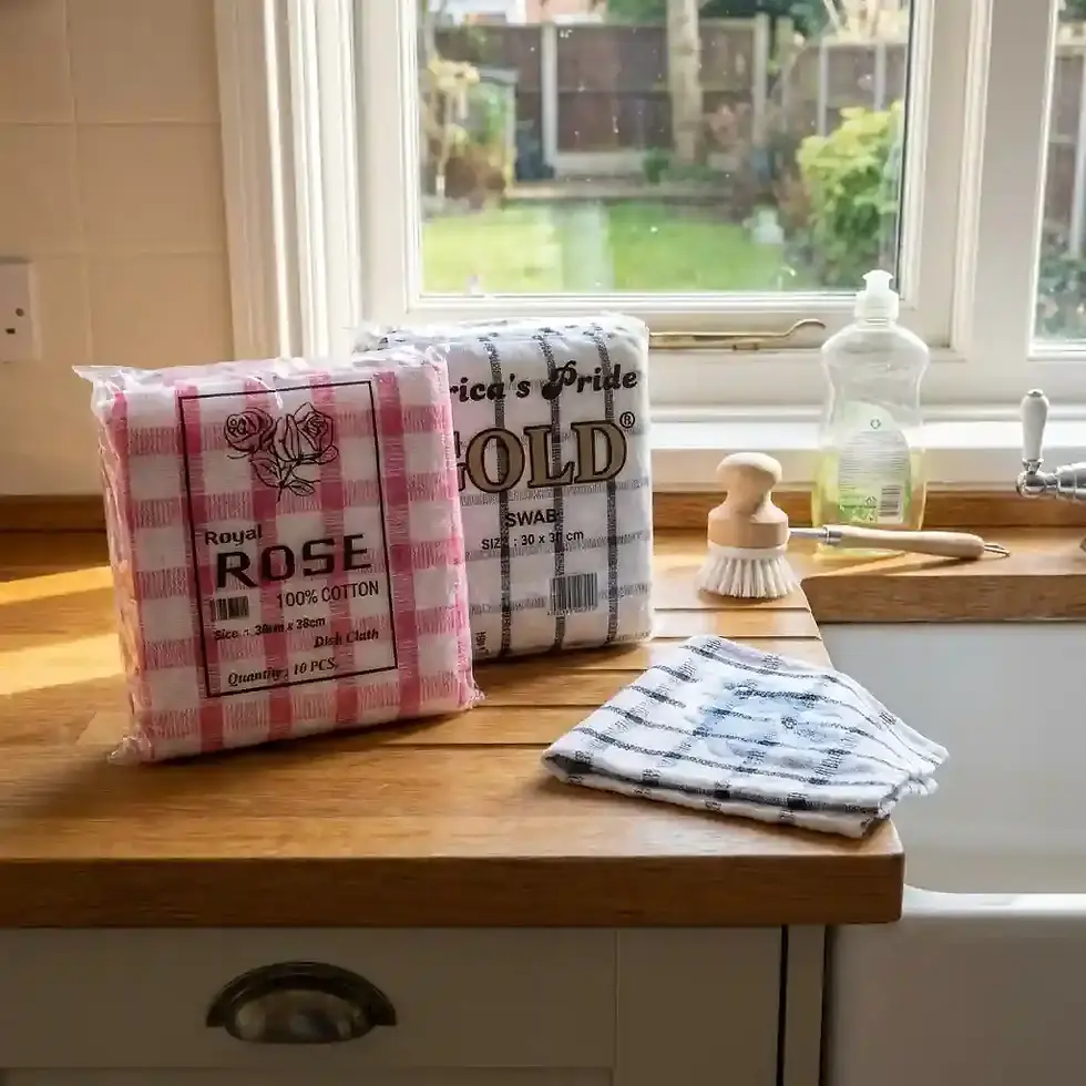 dish swabs 10 pack 100 percent cotton for kitchen cleaning and dishwashing use