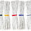 Thumbnail: Long-lasting 500g fan mop replacement head for janitorial and industrial cleaning.