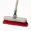 Thumbnail: Five row flagged metal attachment broom wooden handle