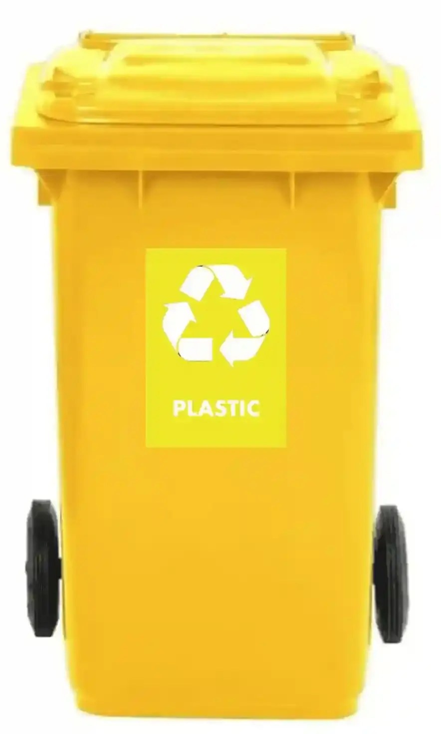 5-color 240L wheelie bin set for school recycling programs
