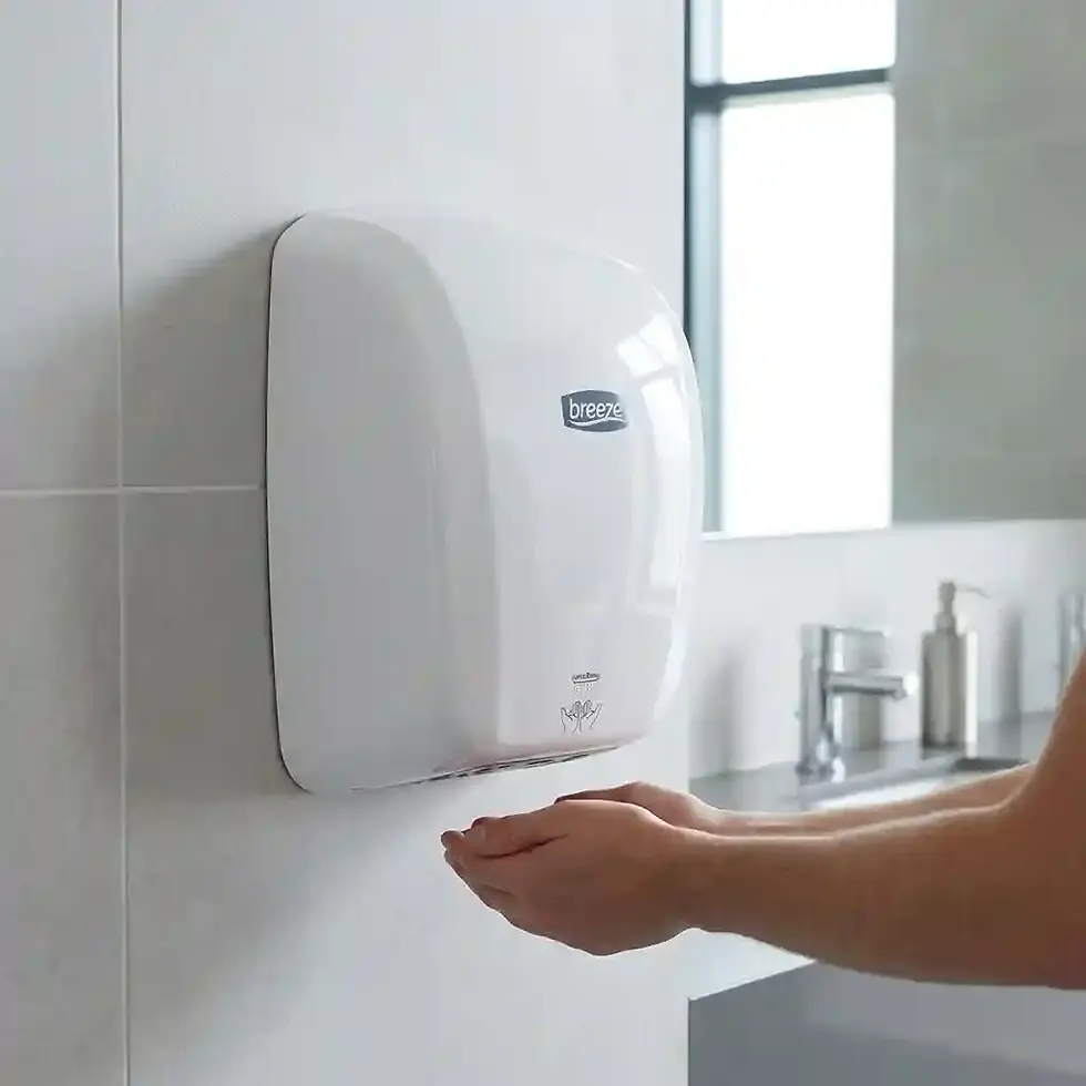 Thumbnail: Touch free hand dryer for bathrooms