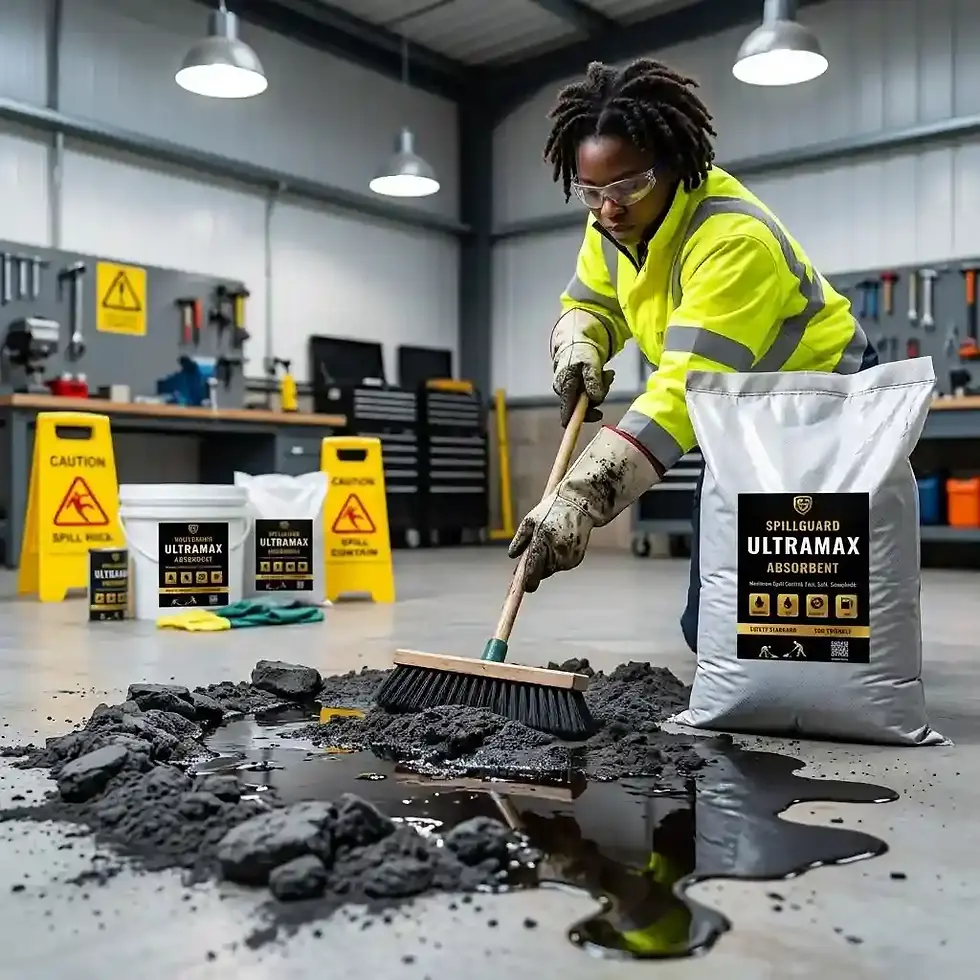 Thumbnail: industrial safety absorbent material