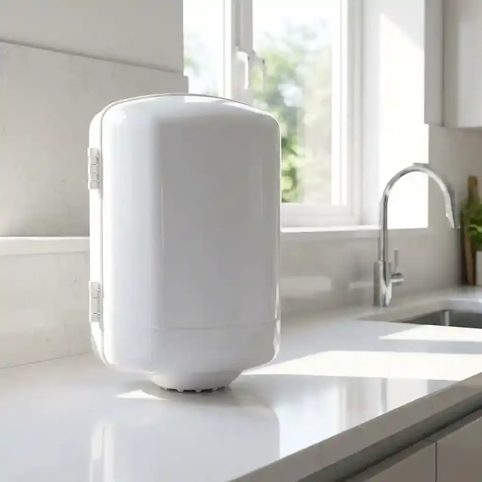 Thumbnail: wall mounted paper towel dispenser white