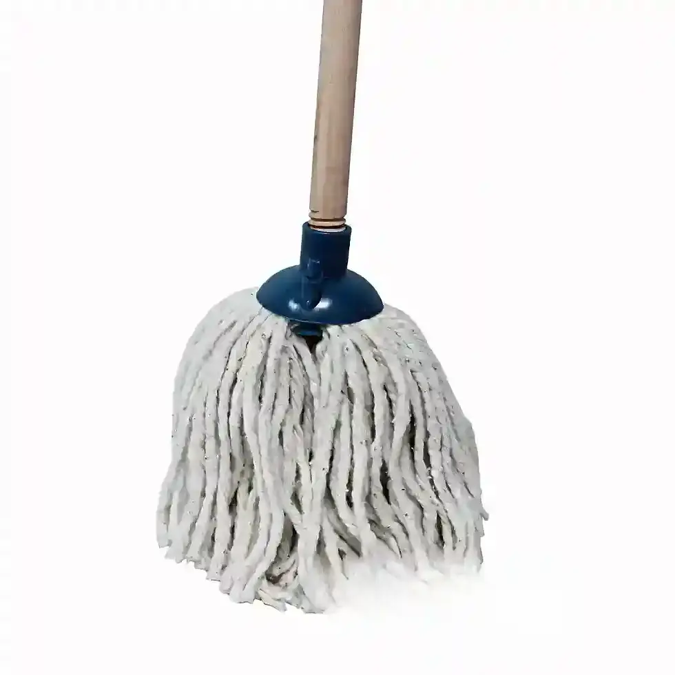Large plastic mop 220g screw-in handle