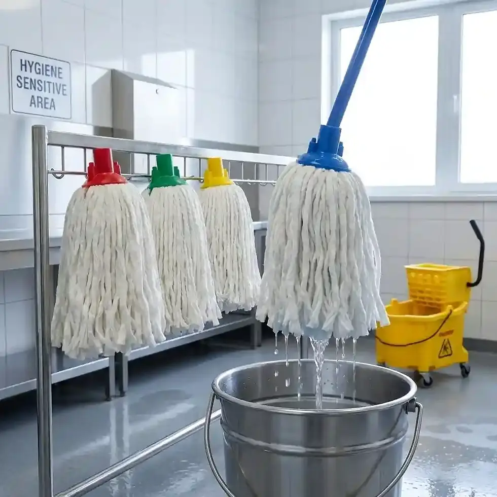 Thumbnail: Promop hygiene spunlace round mop head
