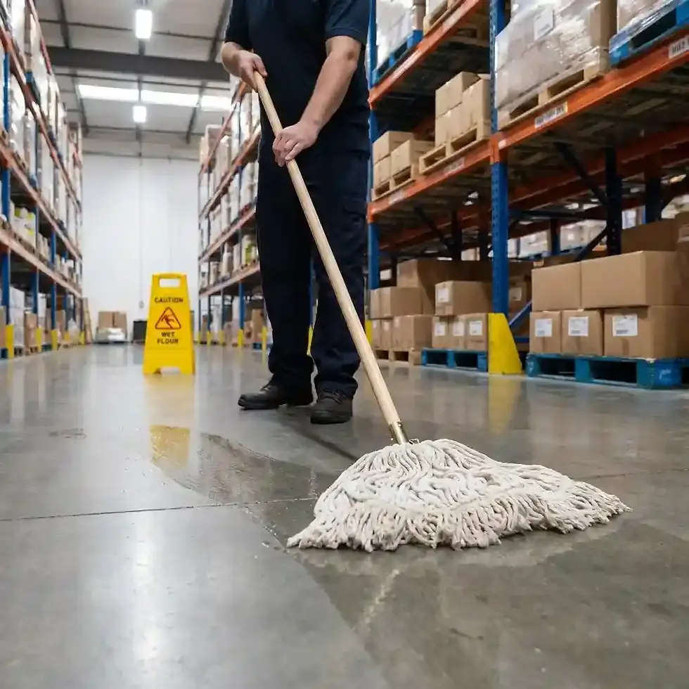 Thumbnail: metal floor mop large jumbo extra large and super for commercial cleaning applications