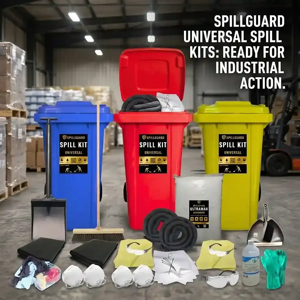 Thumbnail: mobile spill kit wheelie bin