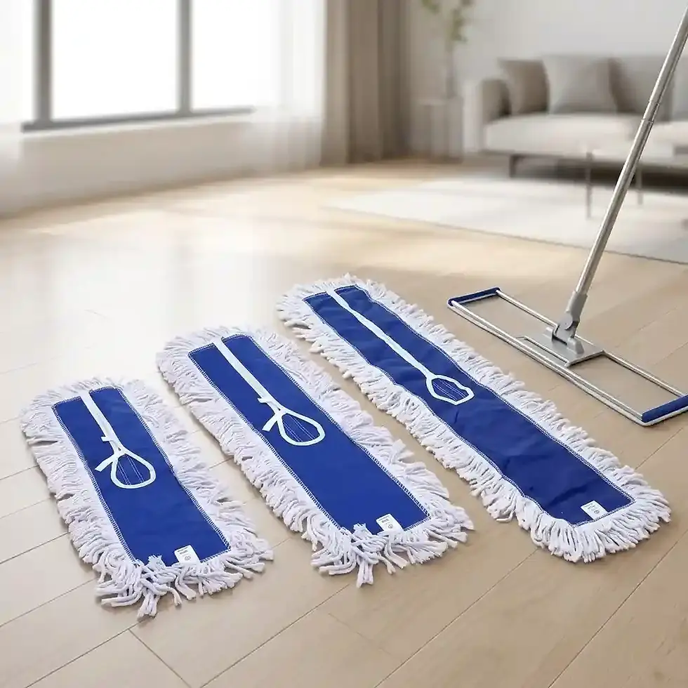 dust mop refill 110cm for effective fine dust and debris removal on large floor areas