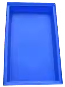 Spill Guard Large Drip Tray Blue