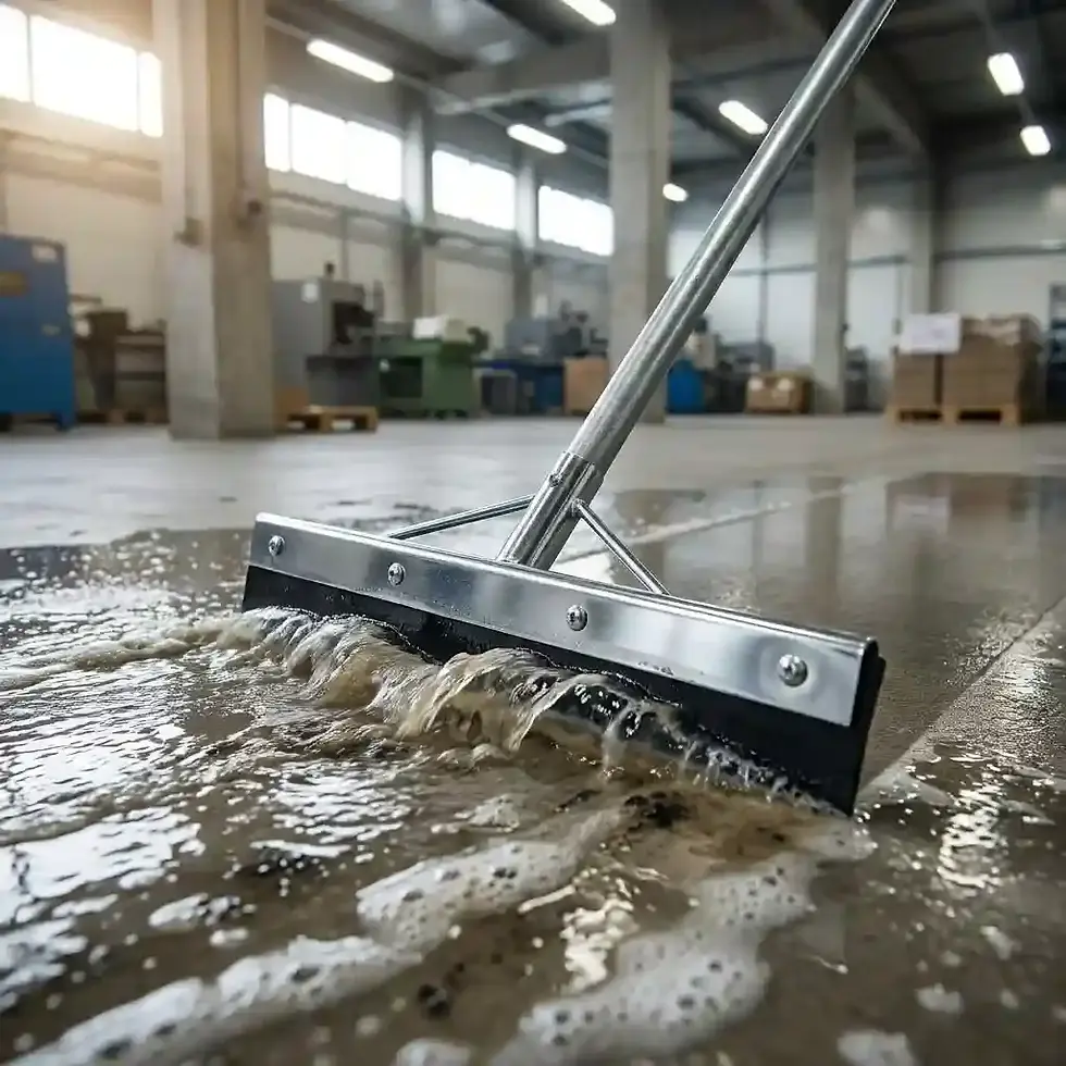 Thumbnail: industrial floor squeegee 60cm for janitorial and facility cleaning operations