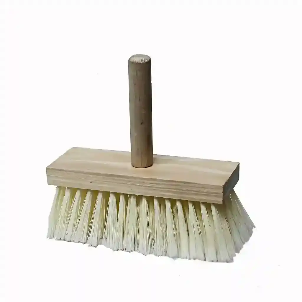 Whitewash plaster brush soft flagged bristles