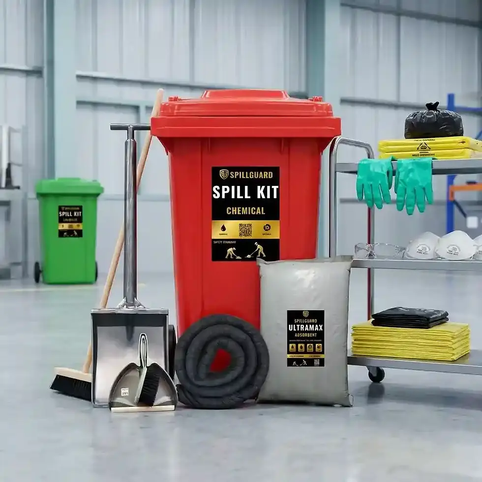 Thumbnail: chemical absorbent spill kit